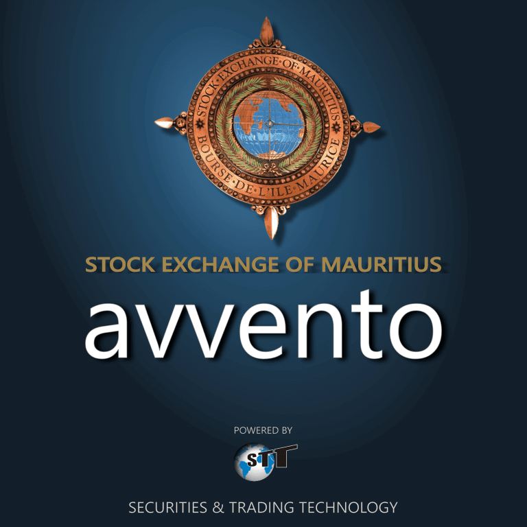 logo stock exchange mauritius automated trading system STT